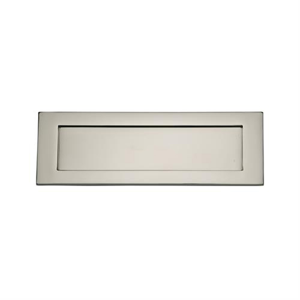 Heritage Brass Letterplate - Polished Nickel (12